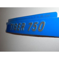 Autocollant Triumph Tiger 750 Fond Bleu