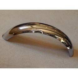 Garde-Boue Avant en Alu Poli Pour Triumph 500 et 650cc avec Bride Sur l'Avant