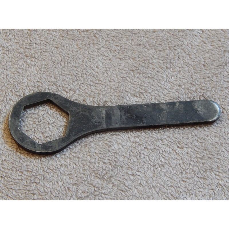 Outil Militaire Pour Les Écrous de Haut des Tubes de Fourche Authentique BSA Neuf d'Époque