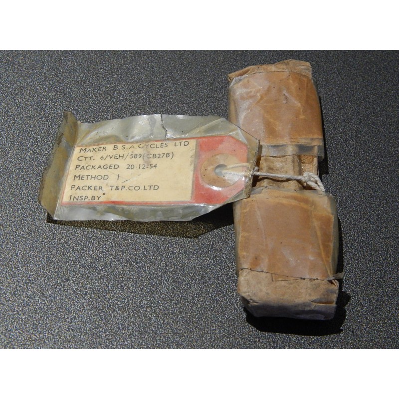 Outil Clef Neuf d'Époque Fabriqué par BSA Emballé en 1954!