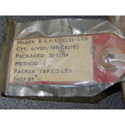 Outil Clef Neuf d'Époque Fabriqué par BSA Emballé en 1954!