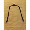 Support de Garde-Boue Avant en Noir Pour Triumph 500 et 650cc Unit (Un Boulon)