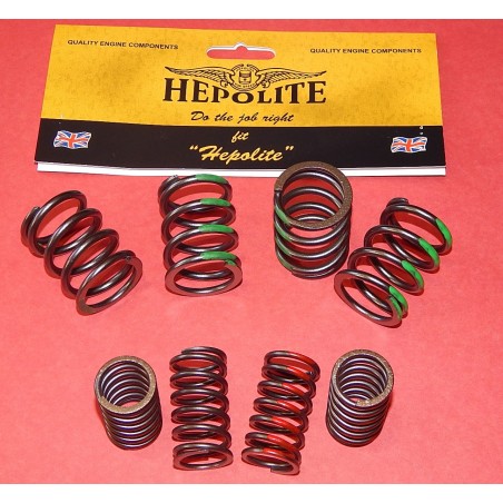 Jeu de 8 Ressorts De Soupapes Triumph Unit 650 et 750cc 1963-