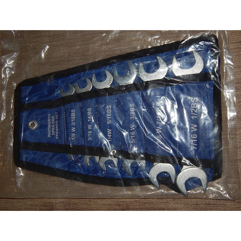 Jeu de Clefs Whitworth, 6 Pièces