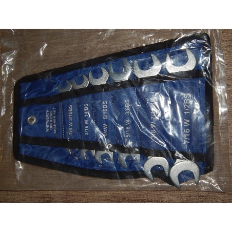 Jeu de Clefs Whitworth, 6 Pièces
