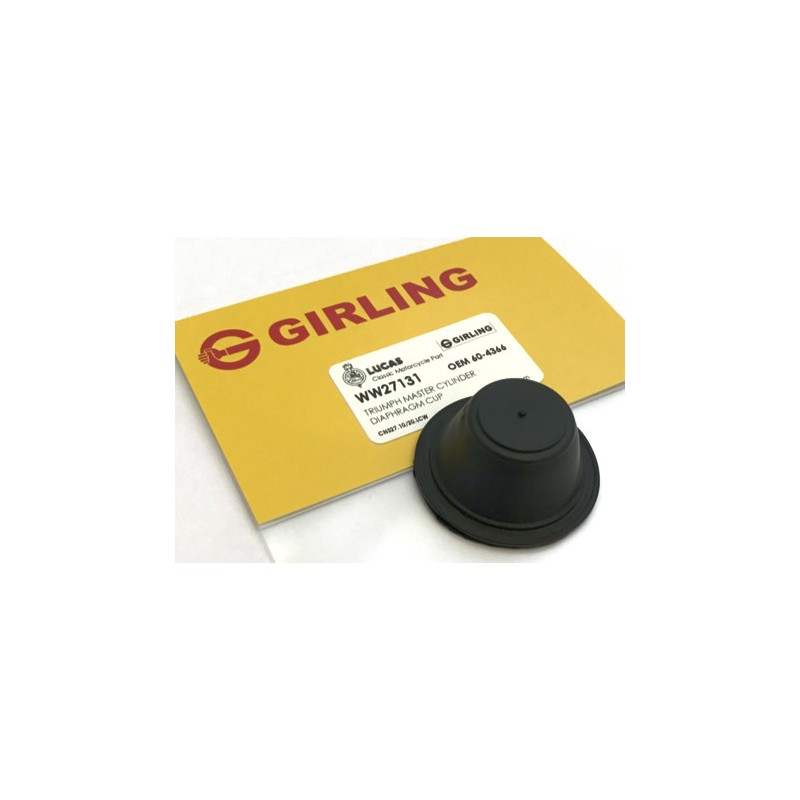 Diaphragme du Réservoir du Maitre Cylindre de Frein Triumph TR7, T140, T150, T160 et Norton Commando