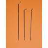 Jeu de 40 Rayons et Écrous en Inox pour Moyeu Conique 7 Pouces BSA  et Triumph