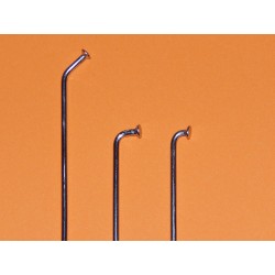 Jeu de 40 Rayons et Écrous en Inox pour Moyeu Conique 7 Pouces BSA  et Triumph