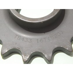 Pignon Boîte de Vitesse 16 Dents BSA  C25, B25, B44, B50 et Triumph TR25, TR25W