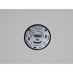 Autocollant d'Écrou de Fourche Triumph 190cc