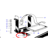 Caoutchouc pour le Support de Batterie BSA A50 et A65 1966-69