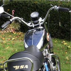 Guidon BSA A50 et A65 Marché Américain