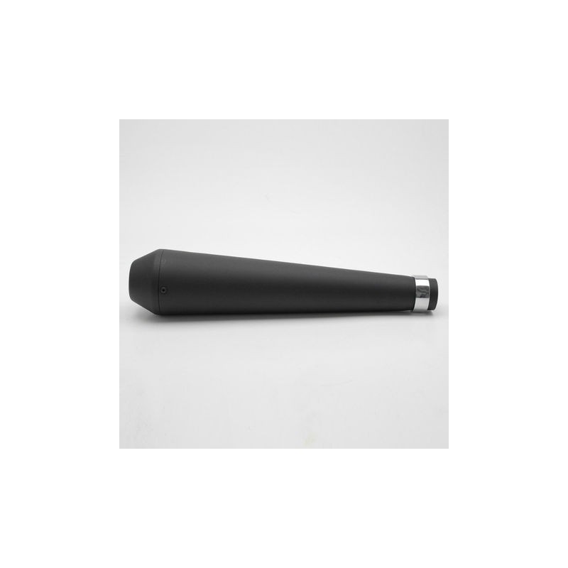 Silencieux Megaphone Court (43cm) Universel en Noir