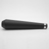 Silencieux Megaphone Court (43cm) Universel en Noir
