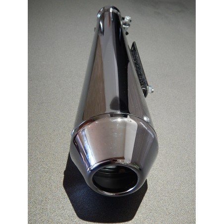 Silencieux Megaphone Court (43cm) Universel