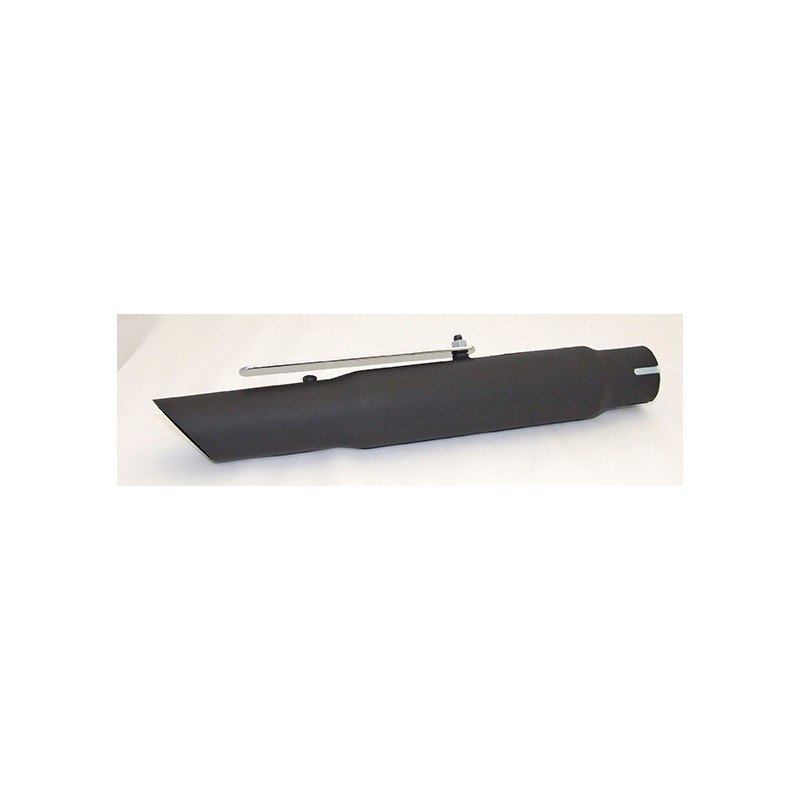 Silencieux Universel Slash Cut Court Noir (38cm)