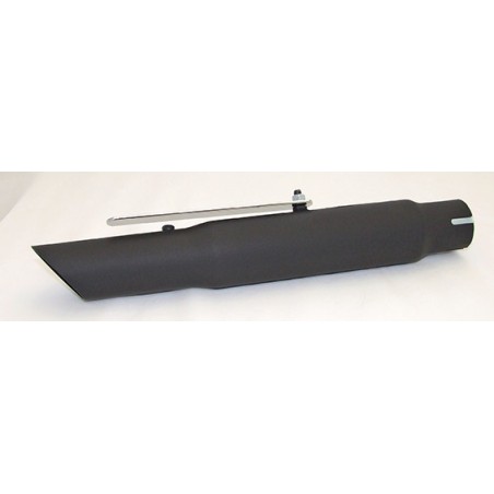 Silencieux Universel Slash Cut Court Noir (38cm)