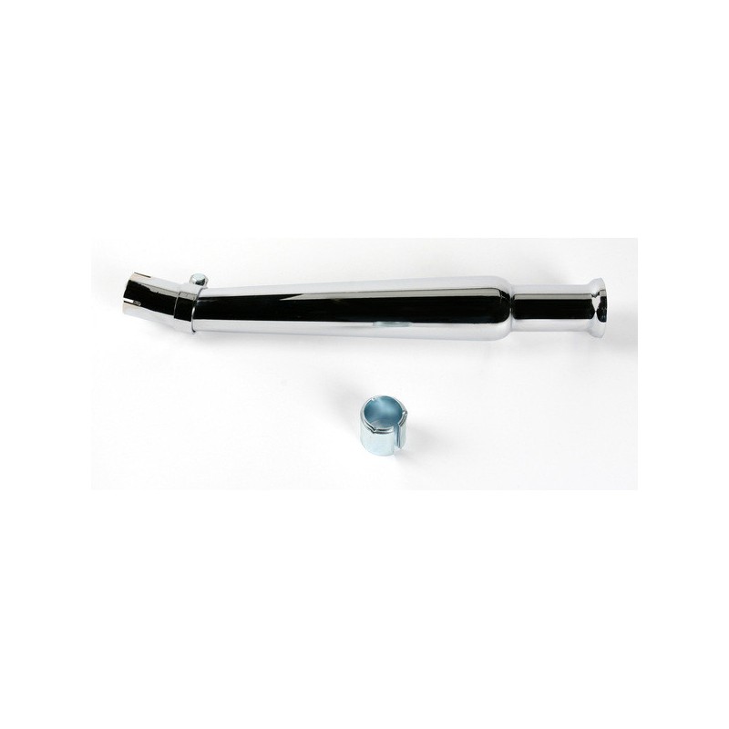 Silencieux Mégaphone Bout Tulipe (51cm) Incliné Côté Droit