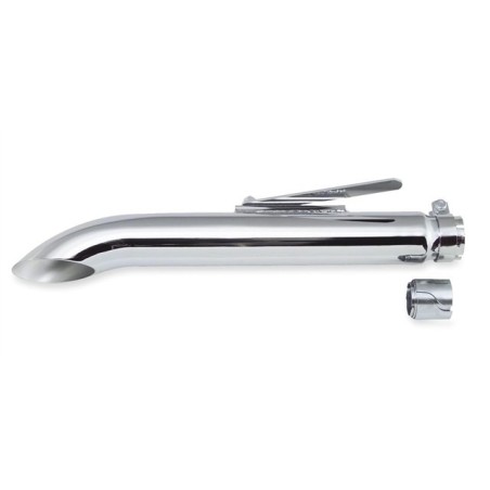 Silencieux Universel Tourné (41cm) Chromé