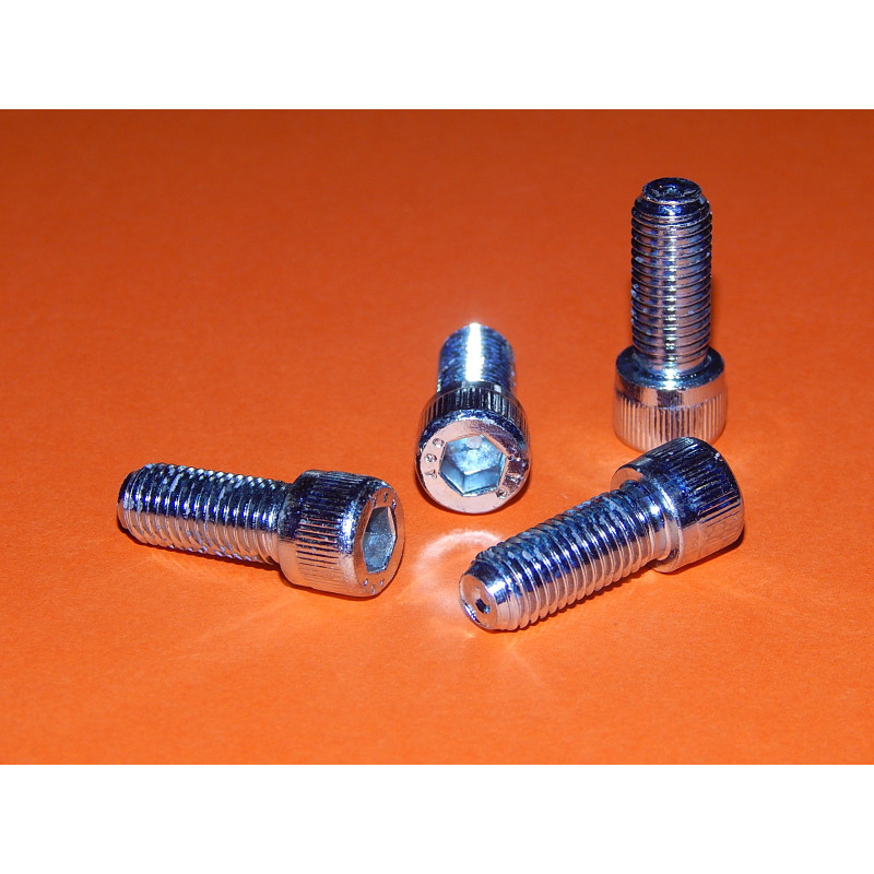 Jeu de 4 Vis Type Allen pour les Pontets de Guidon Norton Commando 5/16" UNF