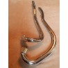 Tubes d'Échappement Relevés Slash Cut pour TRIUMPH 650cc 1967-70