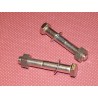 Paire de Boulons de Bridage de Té de Fourche Inférieur avec Rondelles et Écrous, BSA et Triumph