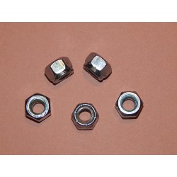 Écrou 1/4" UNF Nylock x 5