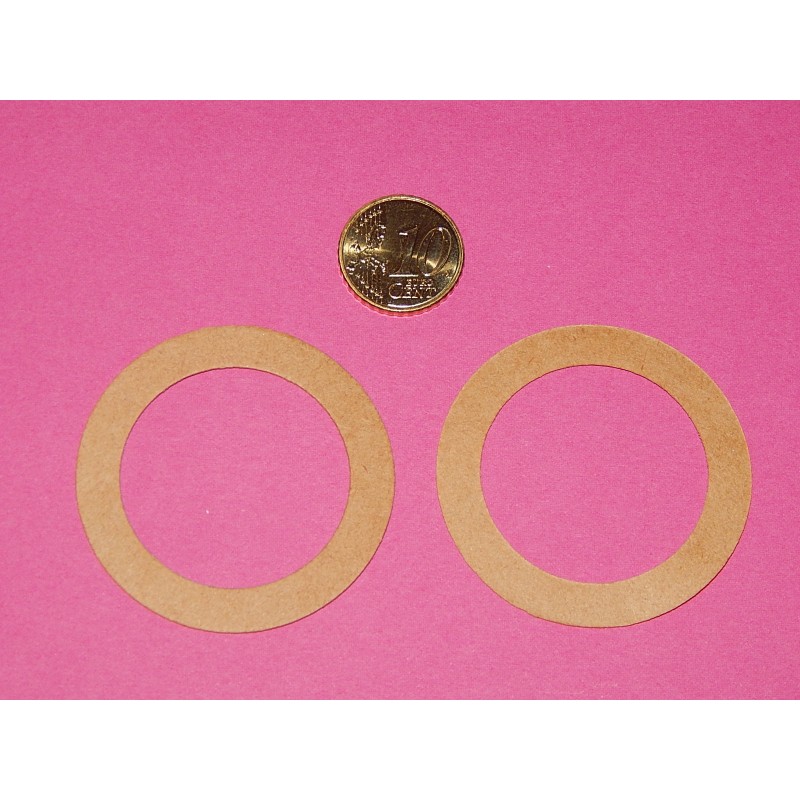 Rondelles en Papier Entre Joint Spi et Bague de Fourche Norton Roadholder (Paire)