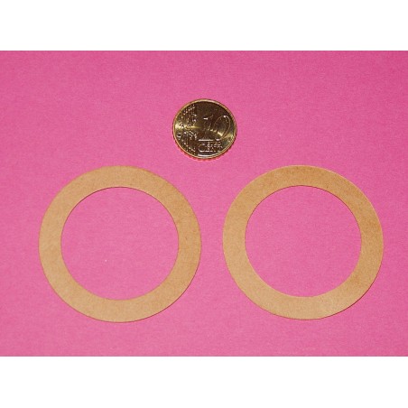 Rondelles en Papier Entre Joint Spi et Bague de Fourche Norton Roadholder (Paire)