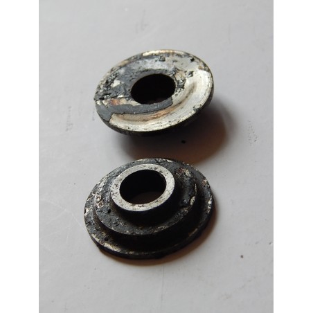 Une Paire de Collerette de Soupape Neuf d'Époque pour BSA M20 M21