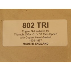 Pochette de Joints Triumph 5T Speed Twin 500 (1939-57)