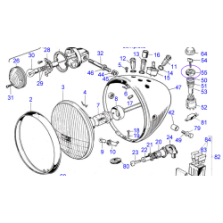 Couvercle en Caoutchouc pour Interrupteur de Contact Triumph T140 et T160