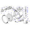 Couvercle en Caoutchouc pour Interrupteur de Contact Triumph T140 et T160
